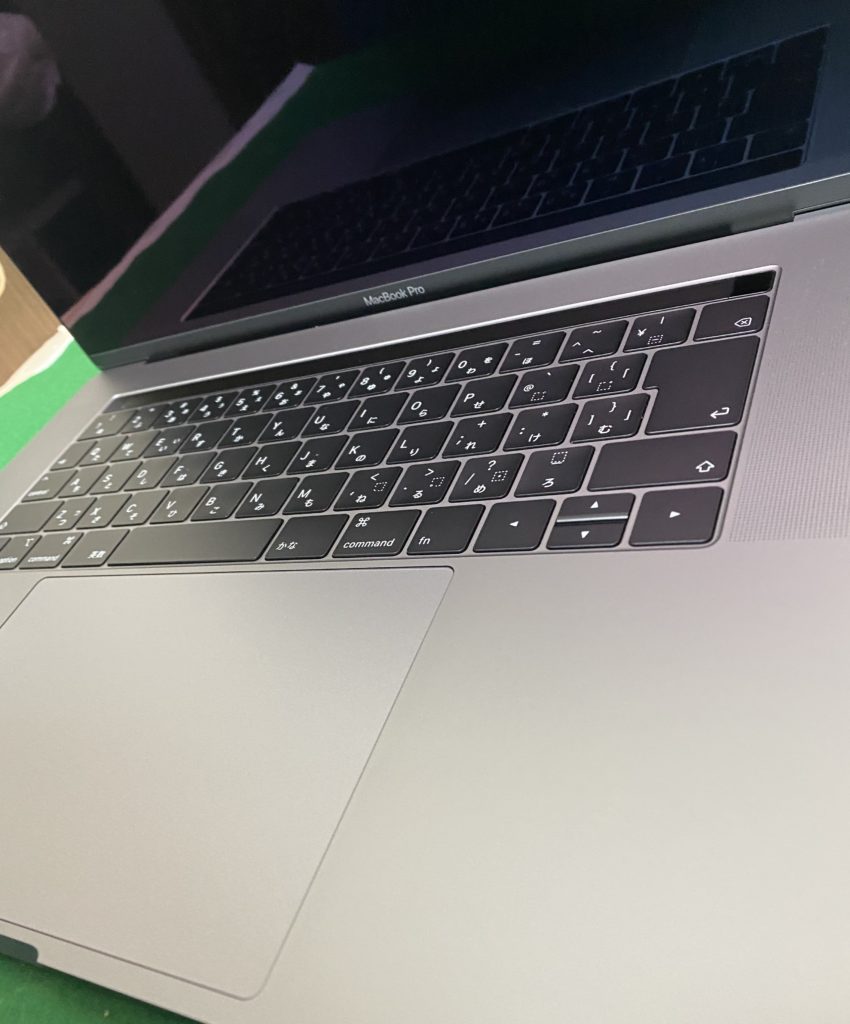 MacBookPro15のキーボード